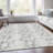 Premium Machine Washable Prisco Silver Rug-914816440