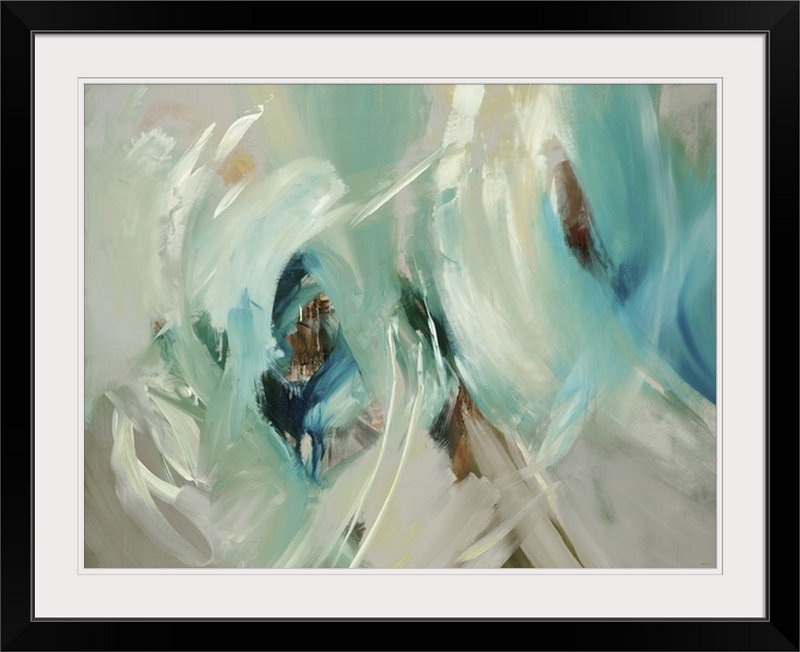 Alea «Bella» par Frystown, reproduction d'art, Cadre noir, H 35 po x l 44 po x P 1 po