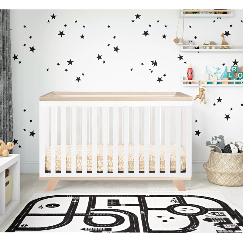 Lit de bébé convertible 3-en-1 Shubhada