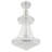 Crystal 36" Chrome Chandelier for Dining Rooms Living Rooms Foyers Staircases, 34-Light with E12 Bulb Base-31769334