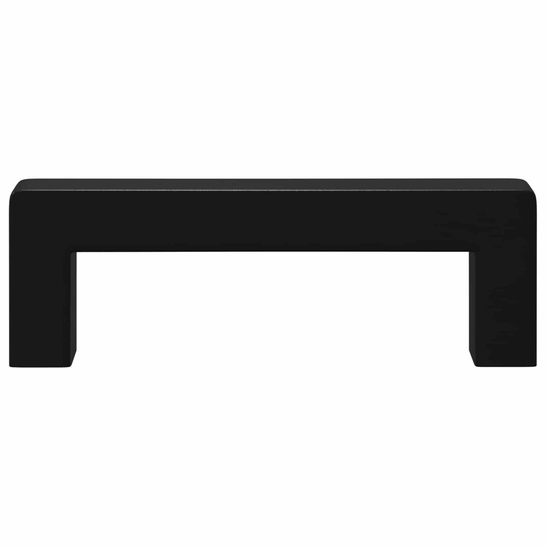 Vidaxl Furniture Handle Black Iron Cabinet Modern Minimalist Indoor Outdoor