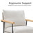 Modern Accent Wrenshall, Comfy Wrenshall With Removable Cushion