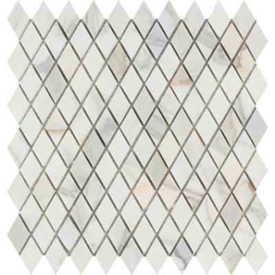 Carreau de mosaïque en marbre 1 po x 2 po