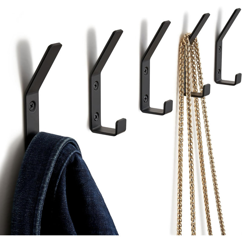 Ensemble de 5 crochets décoratifs à fixer au mur