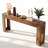 63" Solid Wood Console Table, Narrow  Entryway Table For Entrance ,Living Room