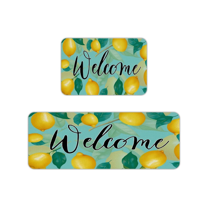 Tapis de cuisine Welcome
