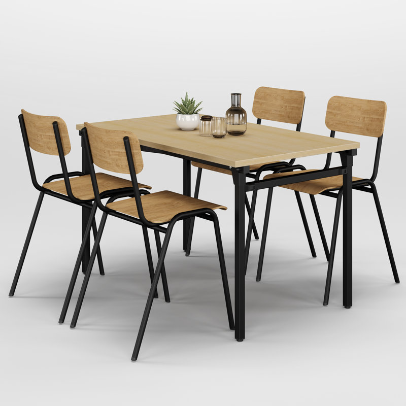 Table pliante multifonctionnelle de l 47,2 po x P 27,5 po x H 28,3 po, Noir