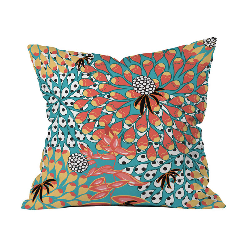 Coussin extérieur à fleurs juliana curi