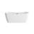 Dezra 59'' x 30.7'' Soaking Bathtub-12152655