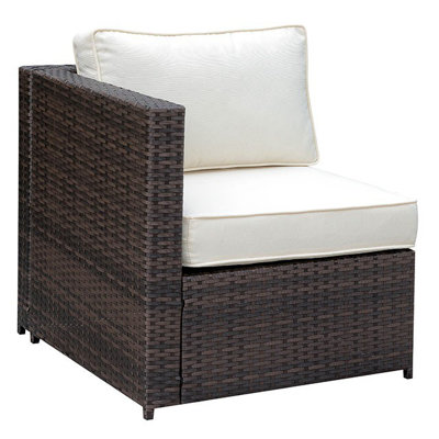 Chaise de patio avec coussin Bodie
