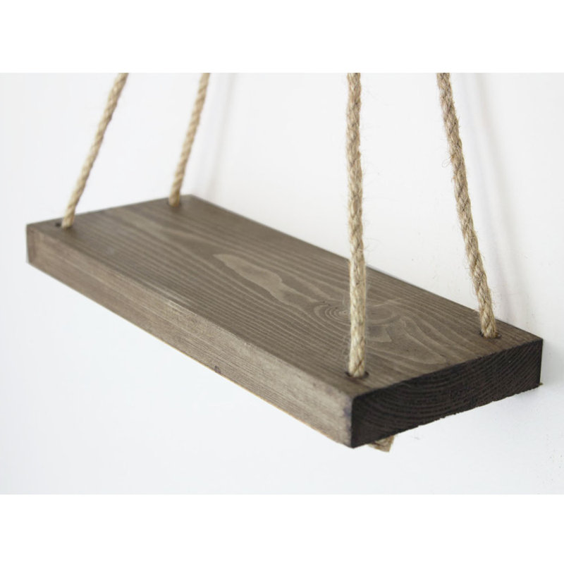 Tablette flottante en bois d'épinette Langton