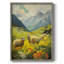 ANIMALS Series CECXV, reproduction encadrée - bois massif