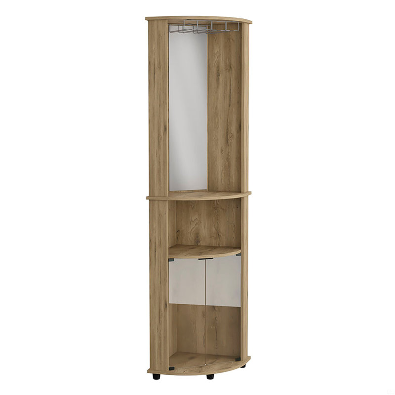 Bar d'angle, trois tablettes