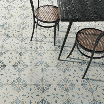 Kings 18" x 18" Ceramic Patterned Wall & Floor Tile