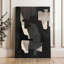 Toile tendue 24 po x 36 po Abstract