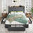 Modern Upholstered Bed With Charging Station & Storage Drawers, Velvet Wingback Headboard,Queen/Full/King Size-2091463790-2091463776
