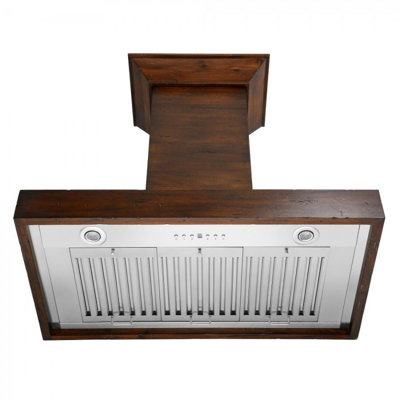 ZLINE Ducted Wooden Wall Mount Range Hood