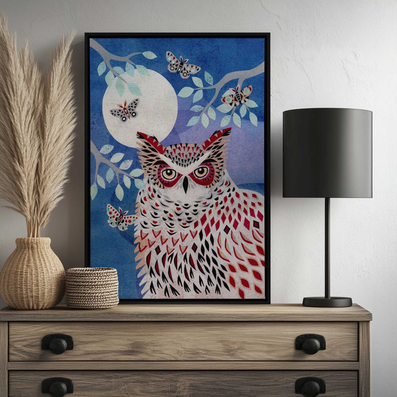 Wilderness Collage X by Kim Conway Canvas Art Print, Brown, Floater Framed Print without Mat Canvas, 12" H x 8" W