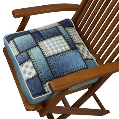 Coussin carré de qualité supérieure, 16,5 x 16,5 pouces, 50% coton / 50% polyester | Lavable et repassable avec fermeture à glissière dissimulée | Rembourrage en silicone pour un confort ultime | Housse amovible, parfaite pour la décoration intéri