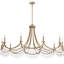 Lustre 10 lumières en laiton Kameron-1416444704