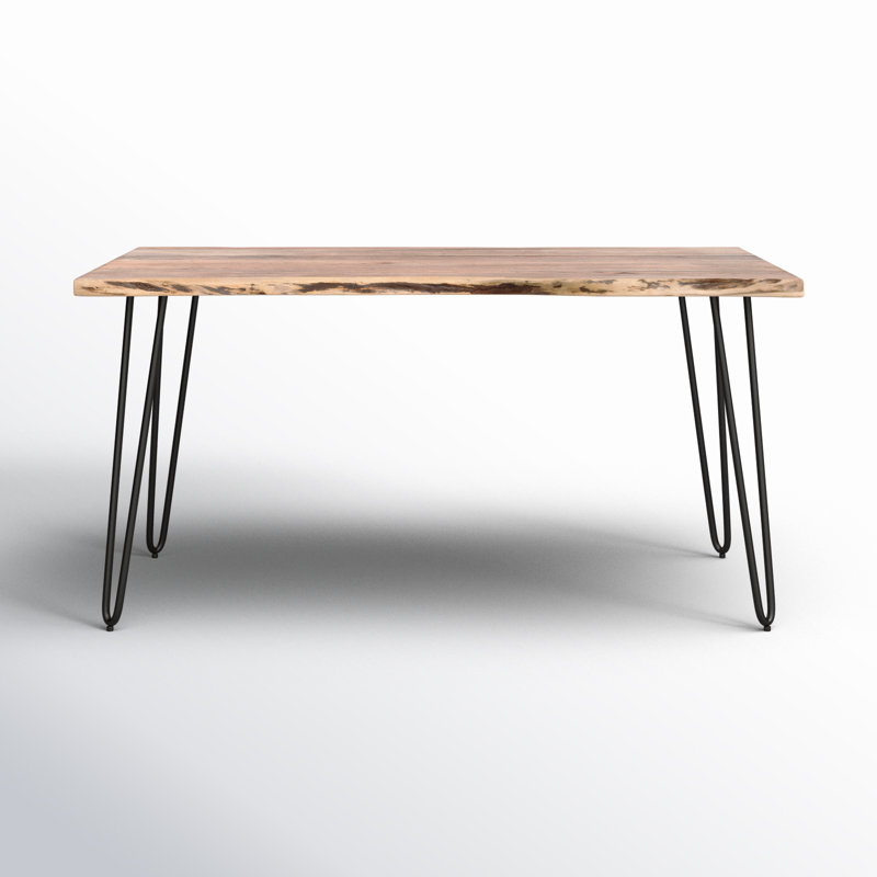 Table de salle à manger Cartan, Naturel, H 30 po x l 36 po x L 60 po