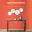 Daxten Metal Flat Wall Mirror-473776335
