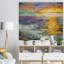 « coucher de soleil sur la côte », peinture-29504923-34272989