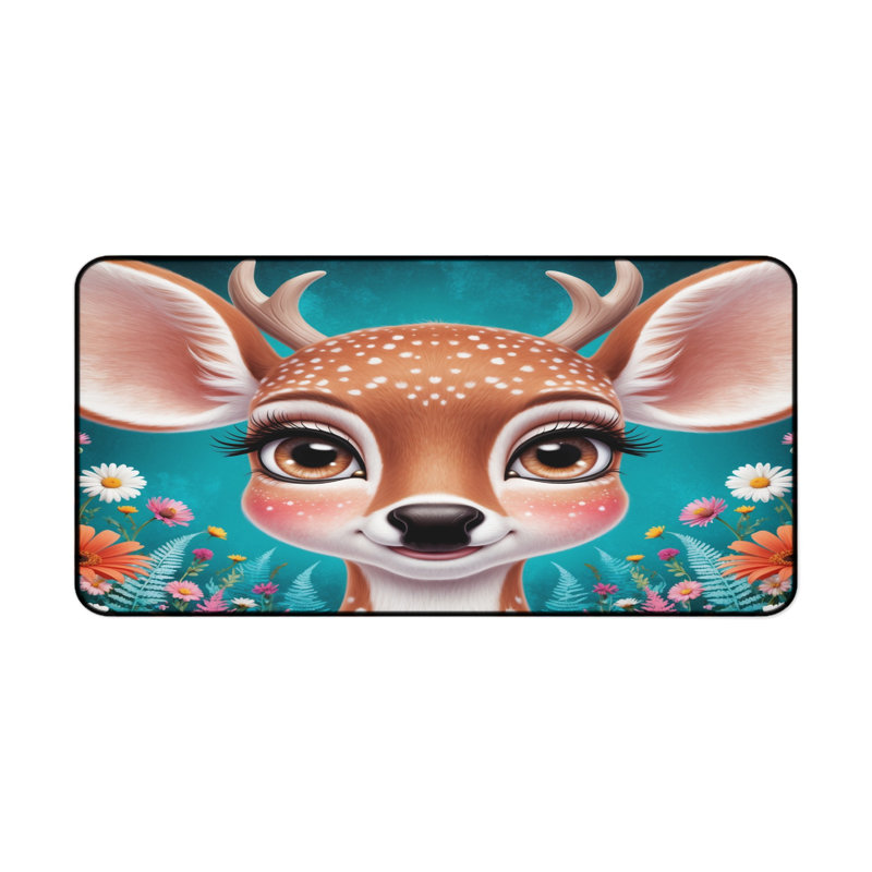 Polyester Desk Pad, 14.4x12.1