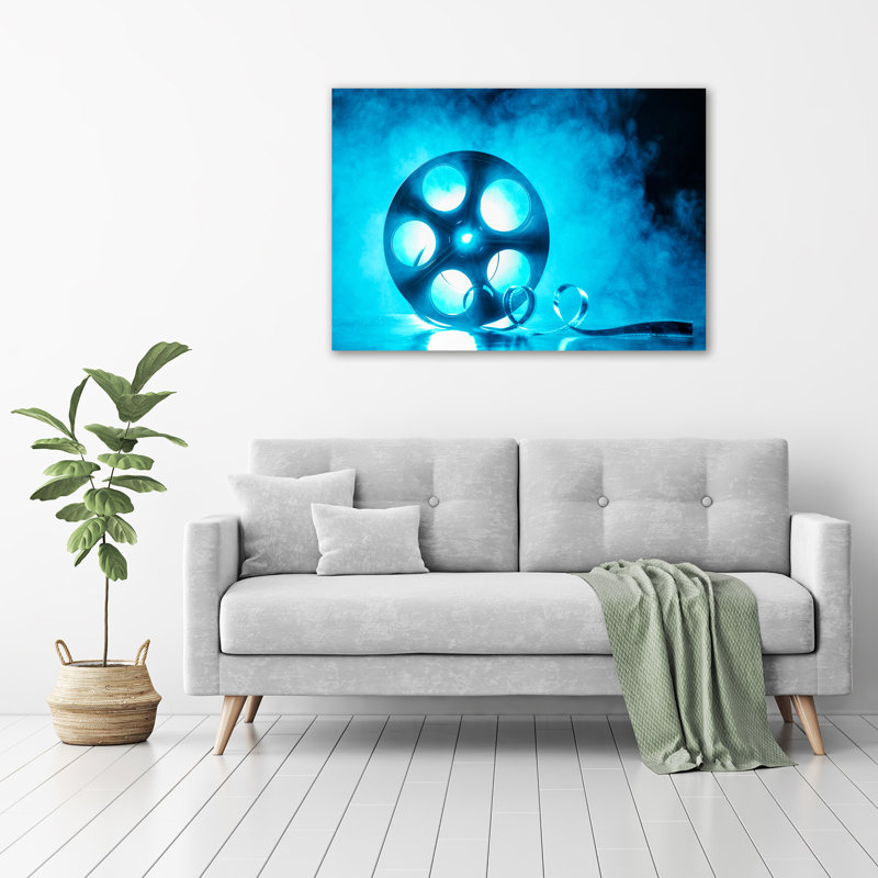 Film Roll - Wrapped Canvas Print