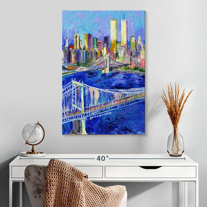 Sirci vibrant New York, H 30 po x l 20 po