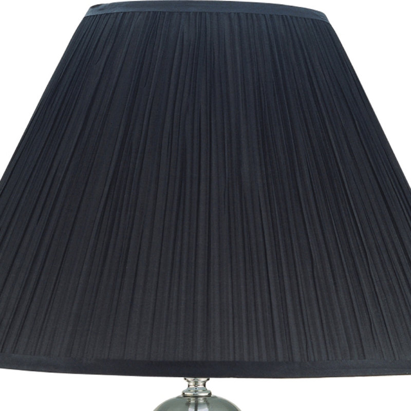 Lampe de table artisanale élégante 1Pc, Noir, Noir