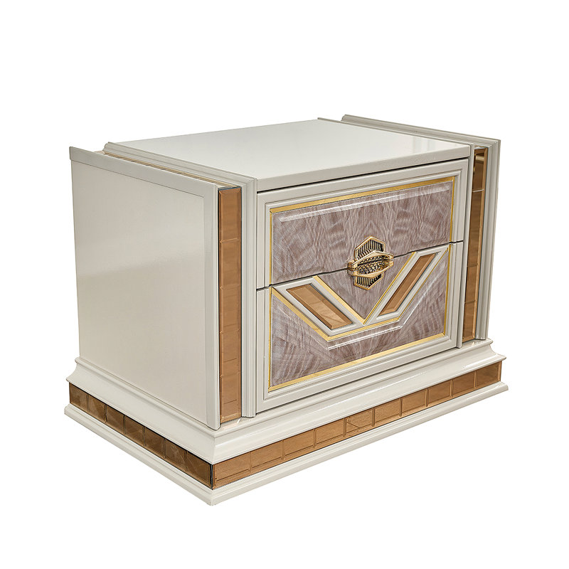 Sharada 2 Drawer Nightstand