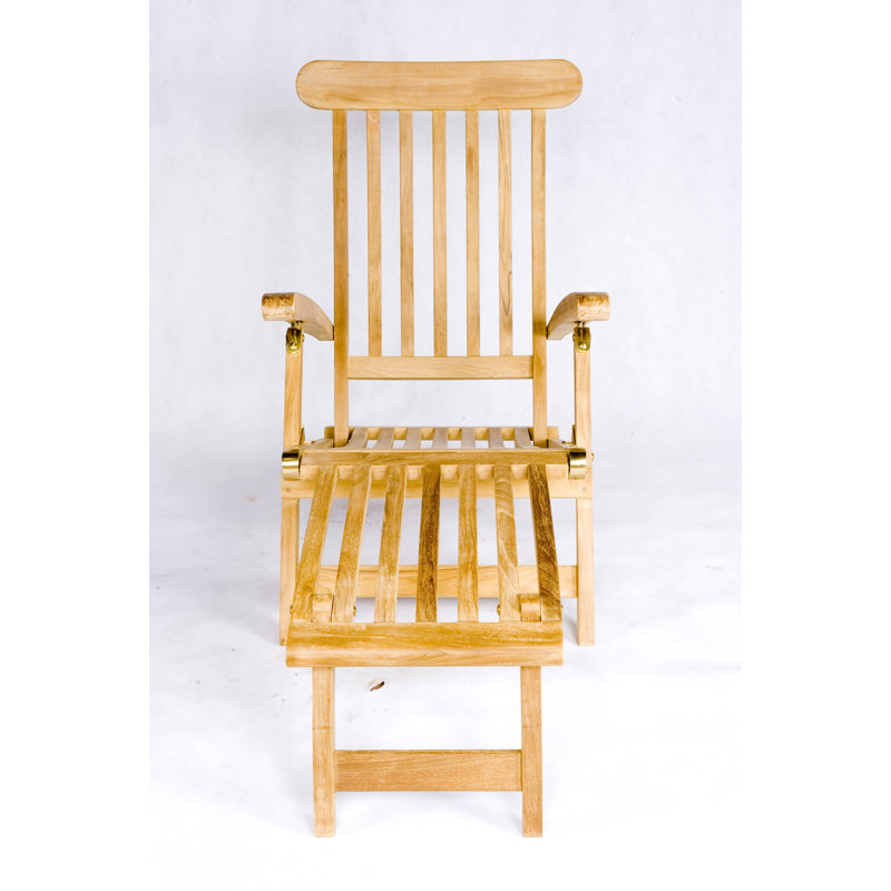 Teak Outdoor Chaise Lounge