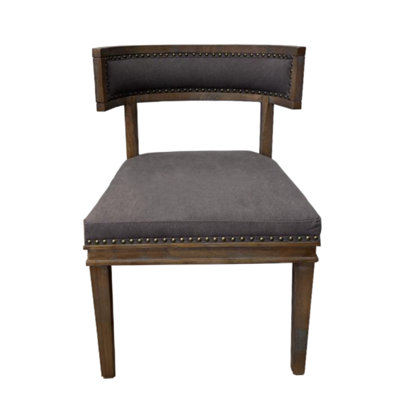 Chaise d'appoint grise