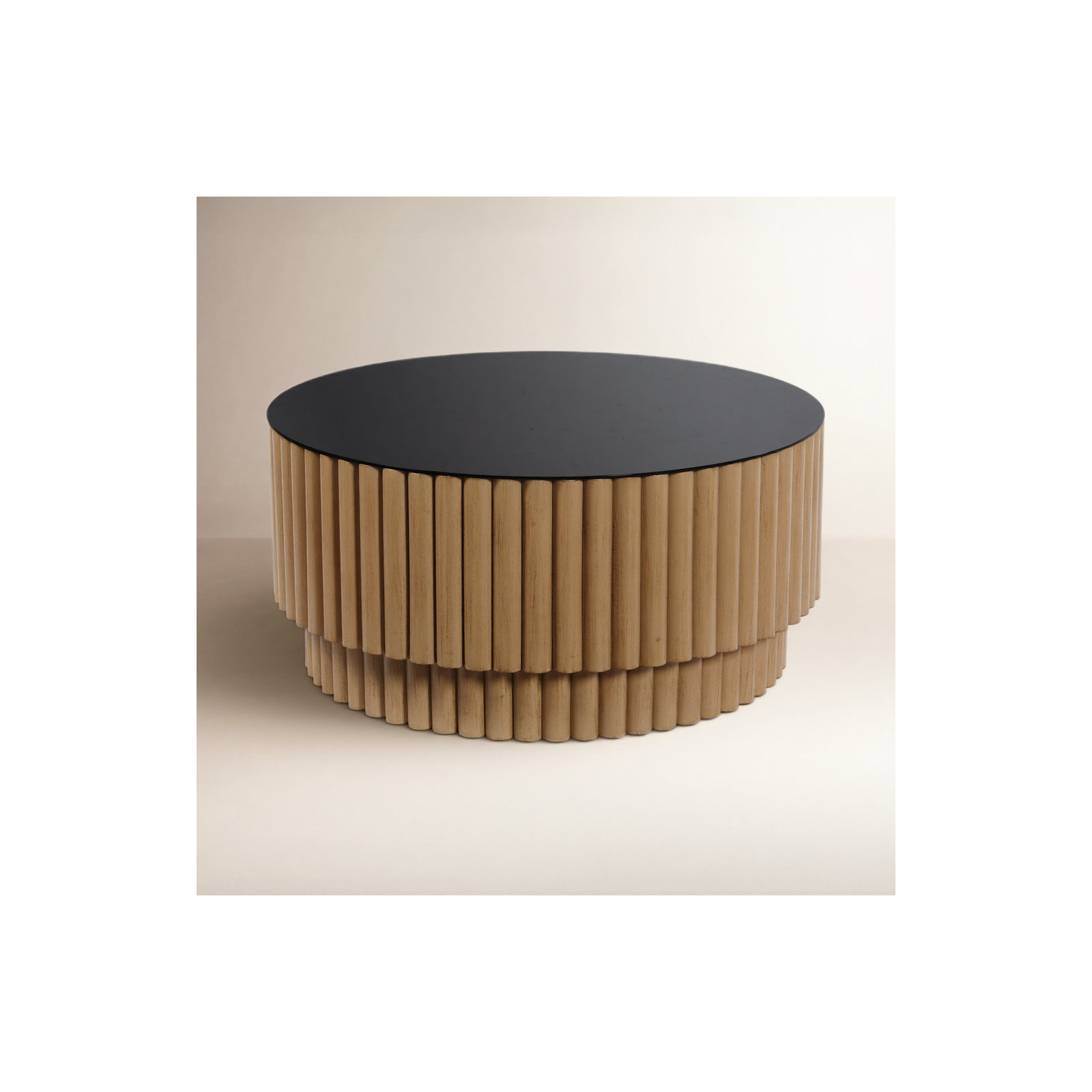 Acadia Glass Top Coffee Table
