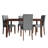 Dining Set With 59'' L Dining Table And Wooden Dining Chair-300037242-300037238