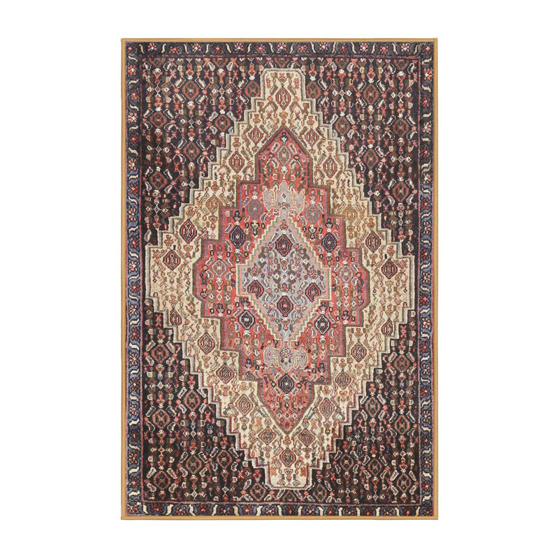 Tapis oriental brun / beige, Rectangle 5 pi x 7 pi