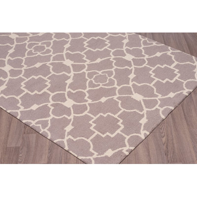 Wool Geometric Indoor Rug