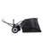 44 In Tow Behind Lawn Sweeper, 26 Cu.ft. Large Yard Sweeper, Adjustable Sweeping Height, Heavy Duty Leaf & Grass Collector With Dumping Rope, Pull Behind Sweepers For Debris Grass Clippings