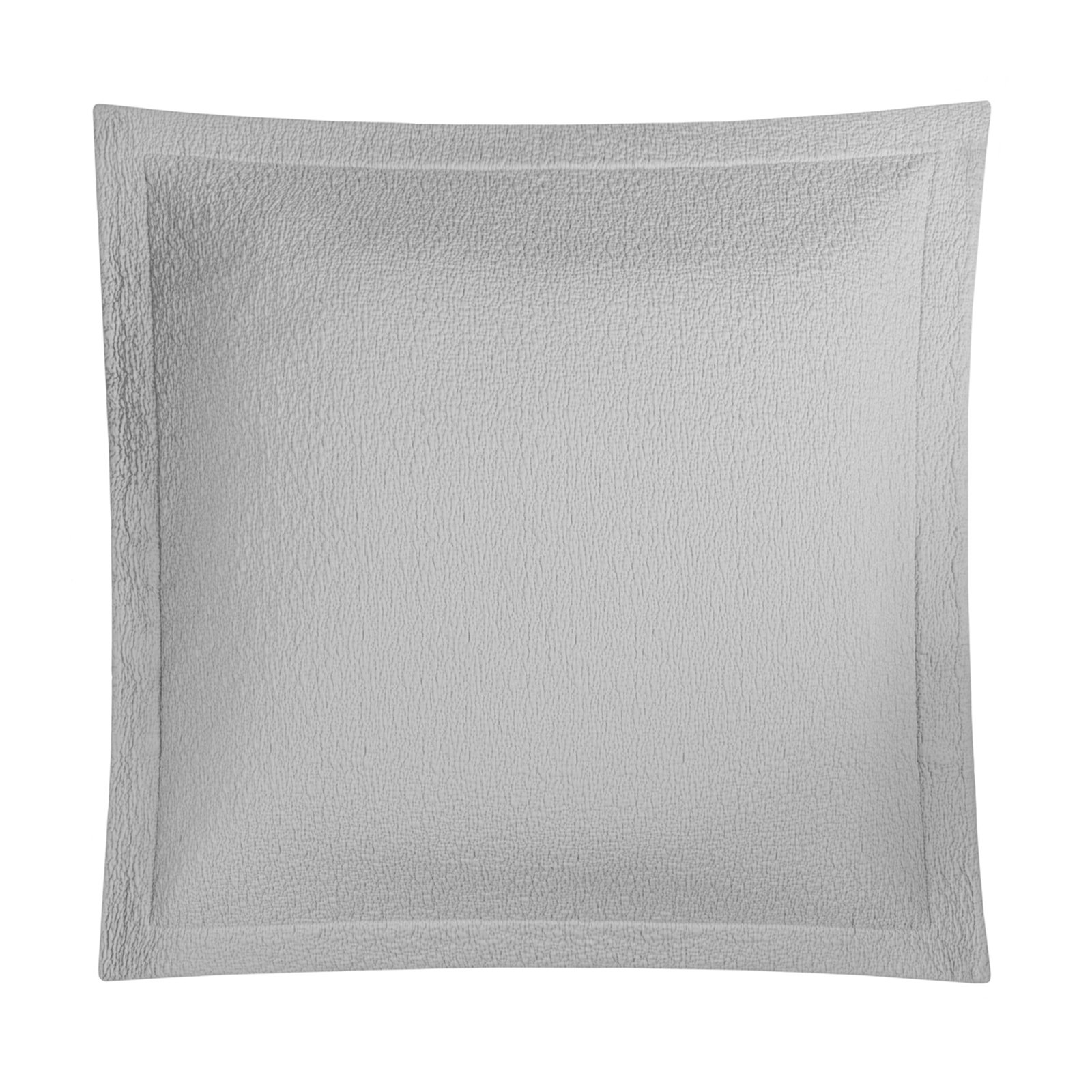 LUCCA Cotton Shams, Euro, silver