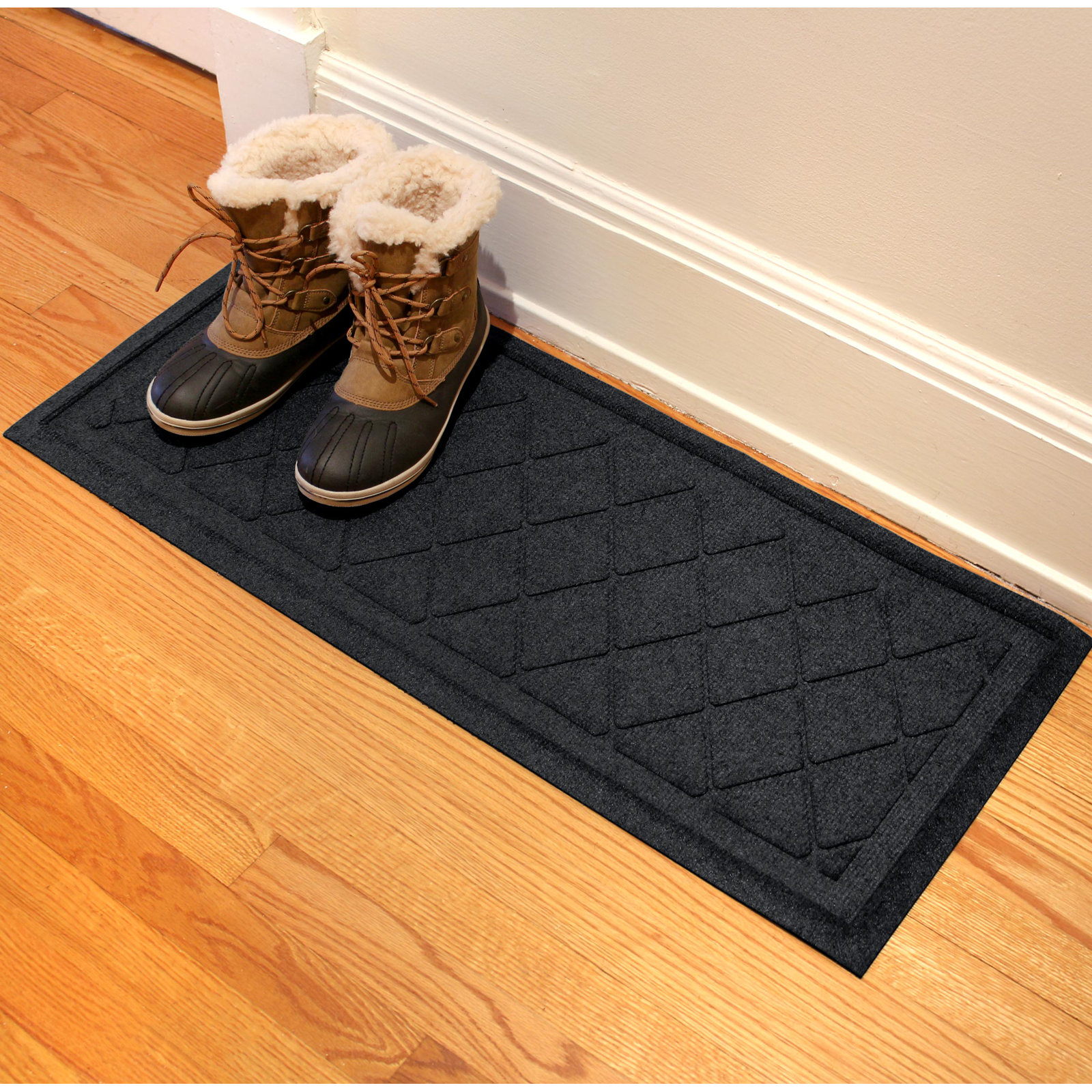 Antiono Non-Slip Boot Tray, Charcoal
