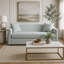 Canapé moderne à 3 places 75,78 po avec coussins décoratifs, bleu-1310635884