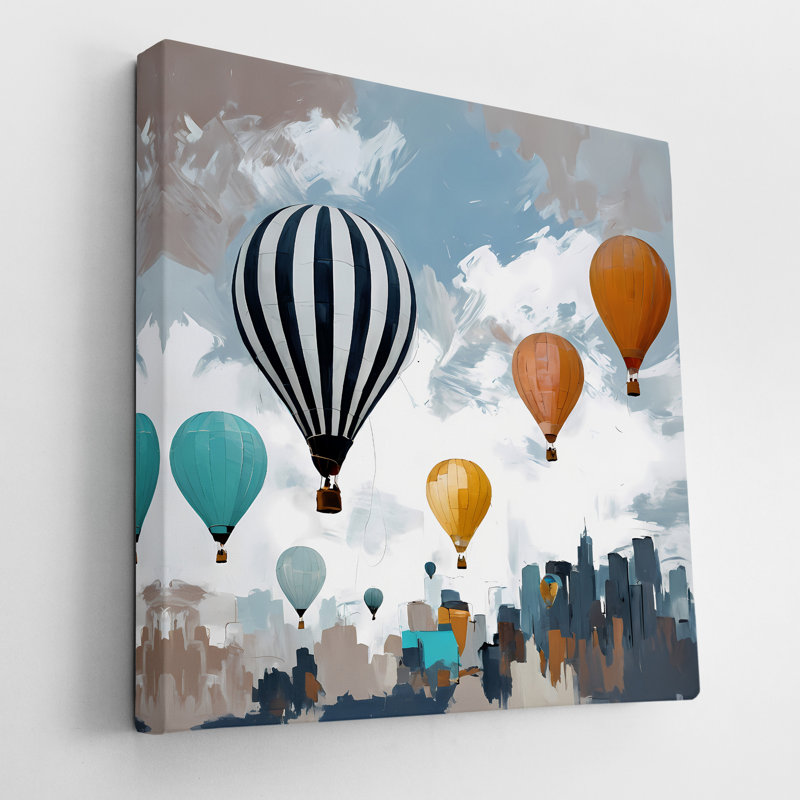 Weightless Journey, 24" H x 24" W