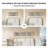 Vanity Lights Wall Sconces Lighting Shades For Bathroom, Mirror, Powder Room-2031292041-2031292037