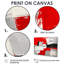 «Red and Grey Kinetic Energy II», impression murale minimaliste-540332950-540332936-540332938