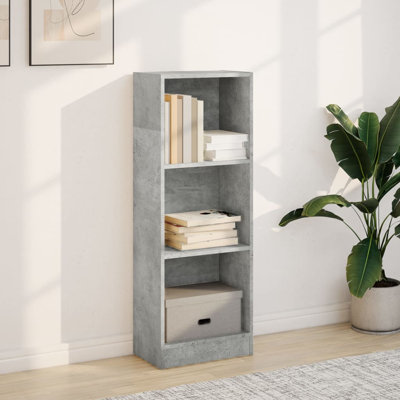 vidaXL Bookshelf Storage Shelf Wall Bookcase Standing Shelves Engineered Wood