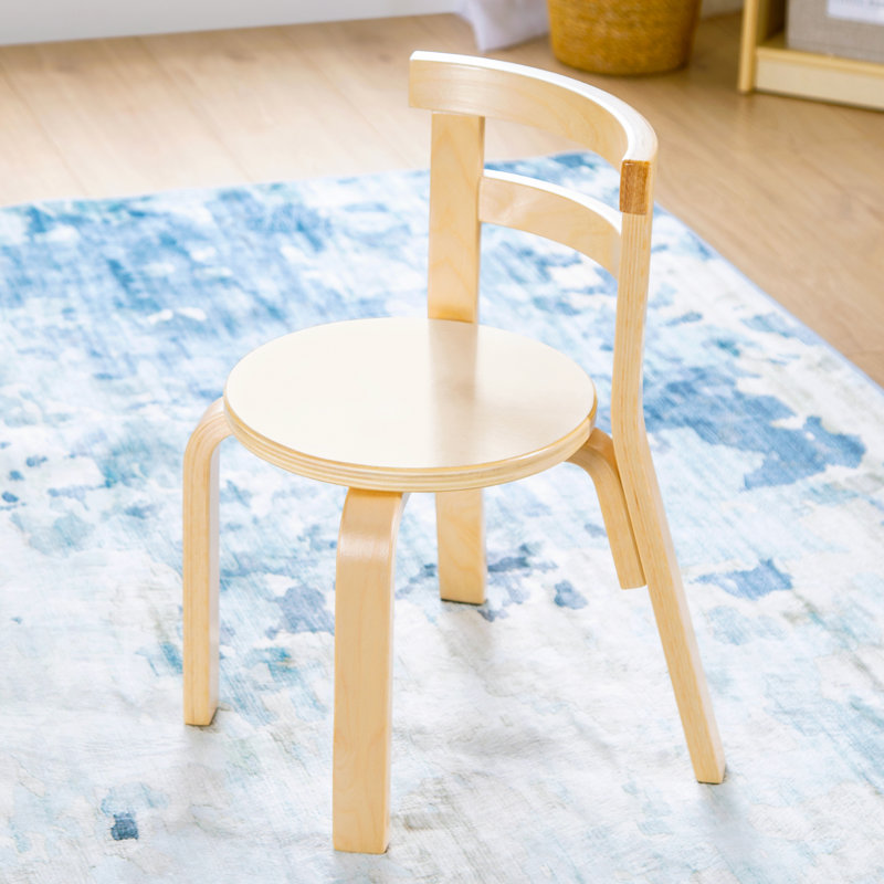 Ensemble de 2 chaises nordiques - Naturel, Natural