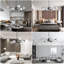 Jahdal 8 - Light Dimmable Sputnik Modern Linear Chandelier