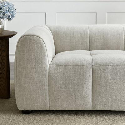 Causeuse en tissu Liana