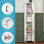 Bathroom Storage Cabinet with Adjustable Shelves